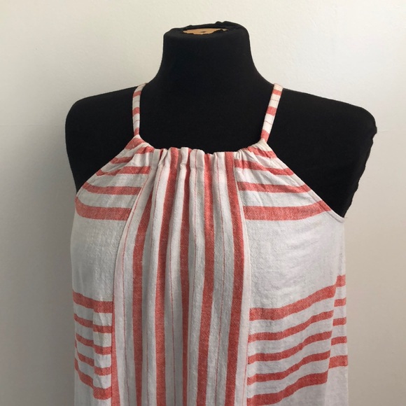 Old Navy - red and white striped dress - Picture 2 of 4